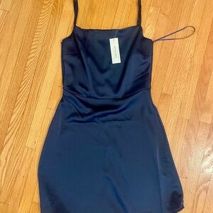 Francescas mini blue dress